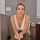 A pretty girl takes a shit while sitting on a toilet in 4 different scenes. Plops are clearly heard. She wipes her ass when finished. Presented in 720P HD. Over 9 minutes.
